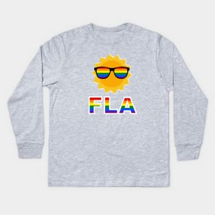 PRIDE Series - Florida Kids Long Sleeve T-Shirt